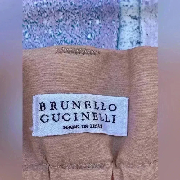 BRUNELLO CUCINELLI High-rise cotton cropped pants size 2 - Picture 11 of 16